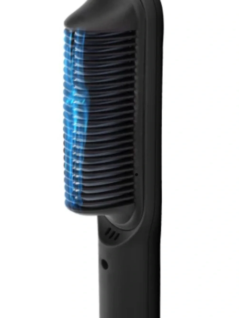 Gamma Black Ceramic Hot Brush - Women Hair Straightener